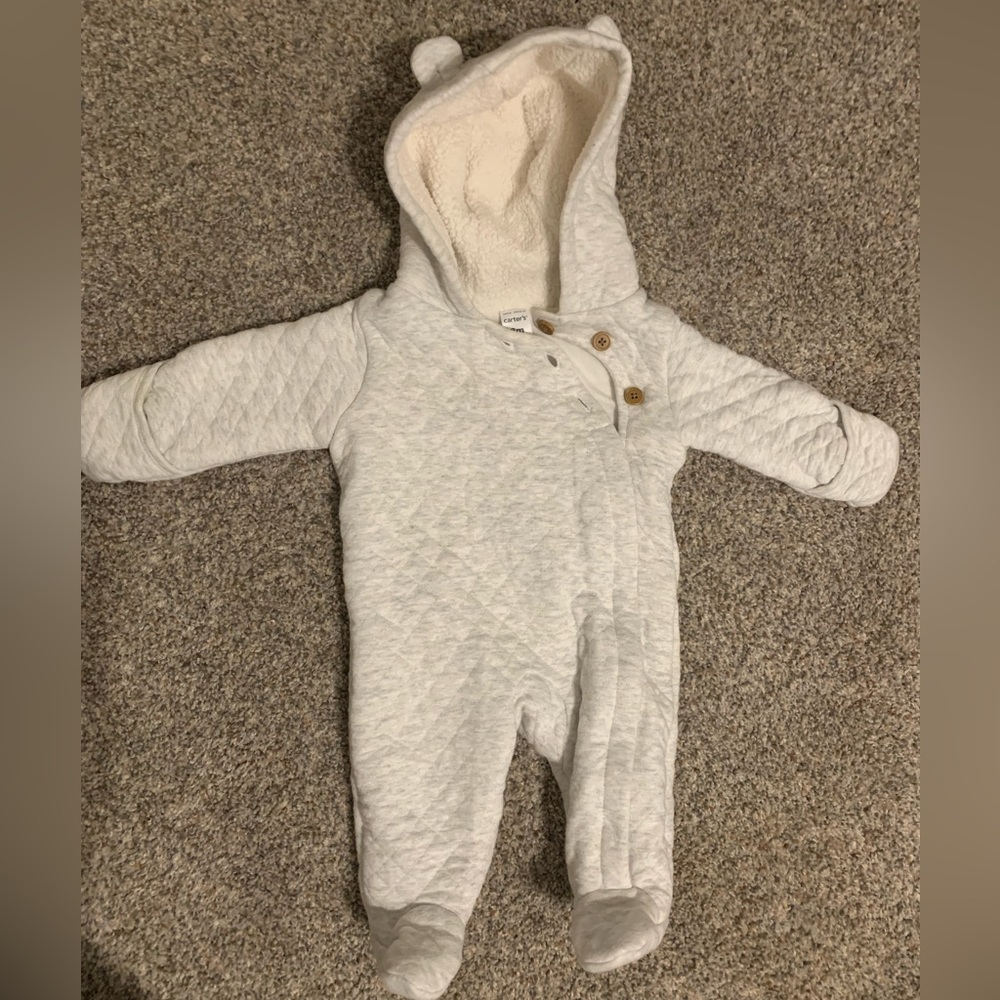 Carters hooded unisex pram